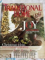 Lot of 3 Magazines Traditional Homes: 2009 & 2017, Charismas Ideas, Kitchen/Bath