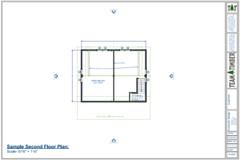 24′ x 30′ Forest Ridge Cabin Timber Frame Plan Set