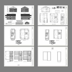 36×42 Apartment with 1-Car 1-RV Garage — PDF Floor Plan — 961 sqft — Model 2G