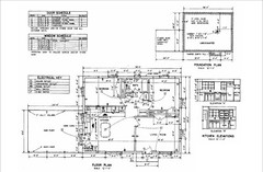 Tiny Home Plans – 2 Bedroom Single Story 28×36 1008sqft + Garage
