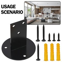 Handrail Bracket Bannister Wall Support Hand Rail Balustrade Mopstick Strong New