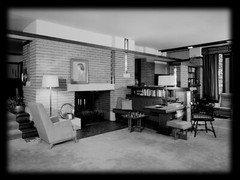 Frank Lloyd Wright’s Bogk House, brick Prairie Style – PRINTED PLANS