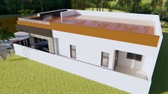House Plan 40×60 Feet 12×18 Meter 3 Beds 2 Baths Terrace Roof (A4 Hard Copy)