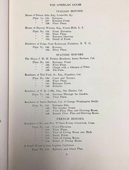 1922 Book : THE AMERICAN HOUSE “Architect” FLOOR PLANS & ILLUSTRATIONS @ Keefe