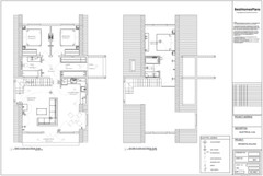 45’x32’ 3-Beds, 2-Baths Modern A-Frame Architectural House Plans PDF Download.