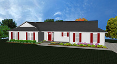 House Plan PDFs for 1490 Sq. Ft. 3 Bedroom House w/Garage (Email Delivery Only)