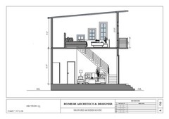 2 Story Modern House Plan with Blueprint PDF, DWG & 3D Design- 630sqft (No 08)