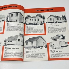 1960 Poultry Brooder Range Laying Shed Barn House Equipment Plans Blueprints