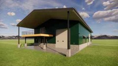 The Evergreen Barndominium Shop – 65 X 45 with Loft & 2 Baths Design Blueprints