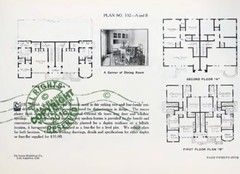 De Luxe (1924) Flats + Duplex homes CATALOG Apartments Architect Design + Plans