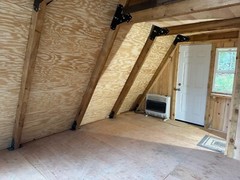 A Frame Plans for a Cabin, Tiny Home, Airbnb, Guest House, He Shed, She Shed