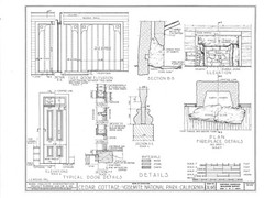 Craftsman Style Mountain Lodge, architectural prints, flexible floor plan