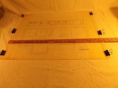 VINTAGE HOUSE BLUEPRINTS #9— 18″ X 24″ SEE PICTURES 2 PAGES