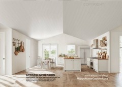 Farmhouse Barndominium – 60′ x 57′ House Plan Design – 3 Bed 3.5 Bath Office 198