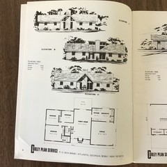 1990s Vintage Contemporary Home Plans HOUSE Floor Plans Book SEE INDEX One Story