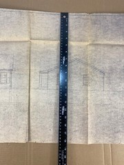 vintage 50s mid century modern house blueprints/ house plans/ mcm/ california