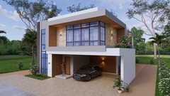 30×49 Feet House Plans 3d 9×15 Meter 5 Bed 4 Bath PDF Plan & A4 Hard Copy
