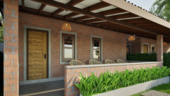 24’x13′ Cottage House Drawing & 3d images with pdf Blueprints