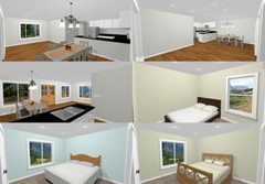 60×50 Apartment with 2-Car 2-RV Garage – PDF FloorPlan – 1,637 sqft – Model 2F