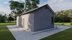 Tiny Home Building Plans – 35’x18.5′ with 650sqft Living Space