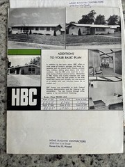Vintage 1959 Luxury MCM Home Plan Catalog Prices Home Building Contractors KC MO