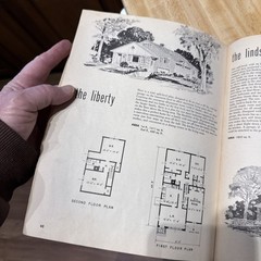 Vintage American Popular Home Plans Book Of Homes by William Chirgotis 1954