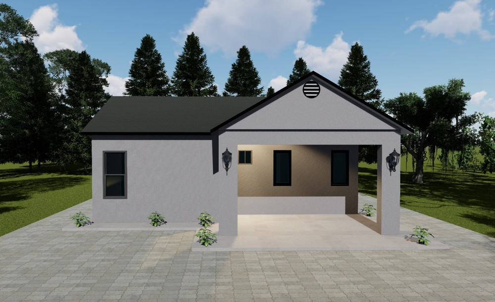 Tiny Home Building Plans – 35’x18.5′ with 650sqft Living Space