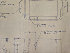 Lot of MAYTAG Blueprint Copy Paper Drawing Schematics Dimensions Instructions