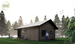 Cozy Cabin ADU Plans – PDF Downloadable Blueprint
