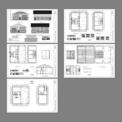 44×48 Duplex with RV Garage – PDF FloorPlan – 1,691 sqft – Model 4G