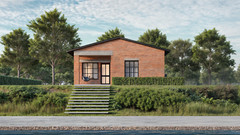 Two Bedroom Tiny Home Building Plans – 26’x26′ with 610sqft Living Space
