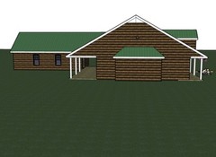Beth_1466G-2 log covered house 3 bed rm. / 2 bath ,3 car garage PDF