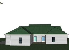 Abbigale 2161G 2 SIDING home, house plan 4 beds, 2.5 baths PDF