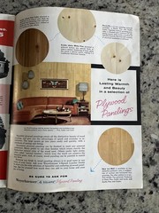 Vintage 1958 Weyerhaeuser Lumber Modern Homes MCM Ranch Home Plans Atomic Age