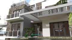 House Plan 10×16 Meter 33×53 Feet 4 Beds 4 Baths Terrace Roof (A4 Hard Copy)