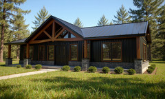 2,080 Sqft (Living) Modern Farm House with – 3 Bedrooms and 2 Baths no Garage