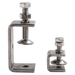 Multi Purpose 304 Stainless Steel C Clamps with Different Sizes Available
