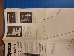 Vintage Family Handyman Plan No. 107 Construction Lumber Chair & Couch DIY Wood
