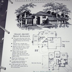 1995 Binder Book of Home Plans Featuring Andersen Windows Contractor’s Edition