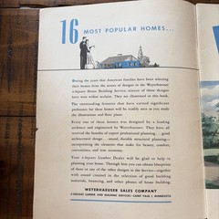 Vintage 40s 50s MCM Mid Century Home Designs House Plans Catalog Small Homes