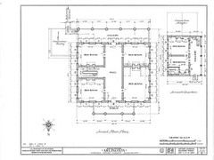 Natchez Antebellum Plantation home – The Arlington – architectural house plans