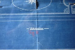 Antique Bhavindra Vilas Palace Jamnagar Architectural Plan Lay-Out First Floor”6