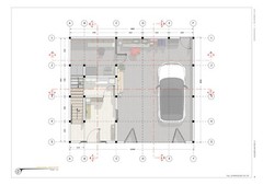1-Bed Garage Apartment Building Plan 8,5 x 10 Meters