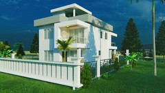 Modern house plan | 3 Bedroom & 3 Bathroom | 2 Story house