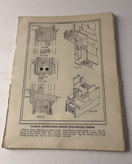 Original 1912 William A. Radford Window Framing Construction Plates Lot of 23 –