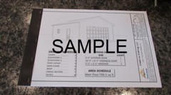 Blueprint for 16′ x 24′ – Post Framed Garage/Shop Plans (Pole Barn)