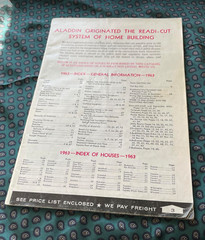Aladdin Mills Bay City Michigan Vintage Catalog Brochure Booklet 1963 Houses