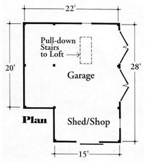 Backyard Barn Blueprints – Three Sets of Woodberry Pole-Barn Plans (eB-112×3)