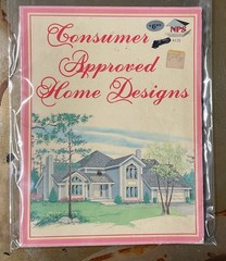 National Plan Service Book Of Consumer Approved Home Designs New NOS 88 Pages