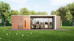 Modern Box Type House Plan With 3D Images ,PDF For Construction Blueprint Plans